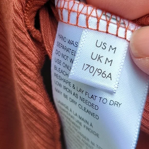 NWT, FREE PEOPLE COWBOY MED TOP in Rust color - Picture 8 of 14